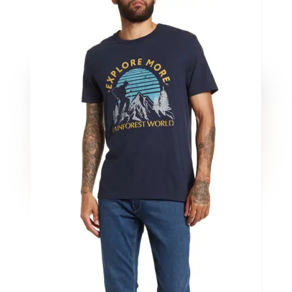 RAINFOREST Explore More Graphic T-Shirt